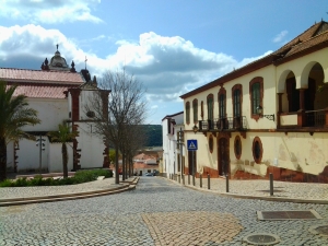 Lovely streets in Silves, north of Albufeira